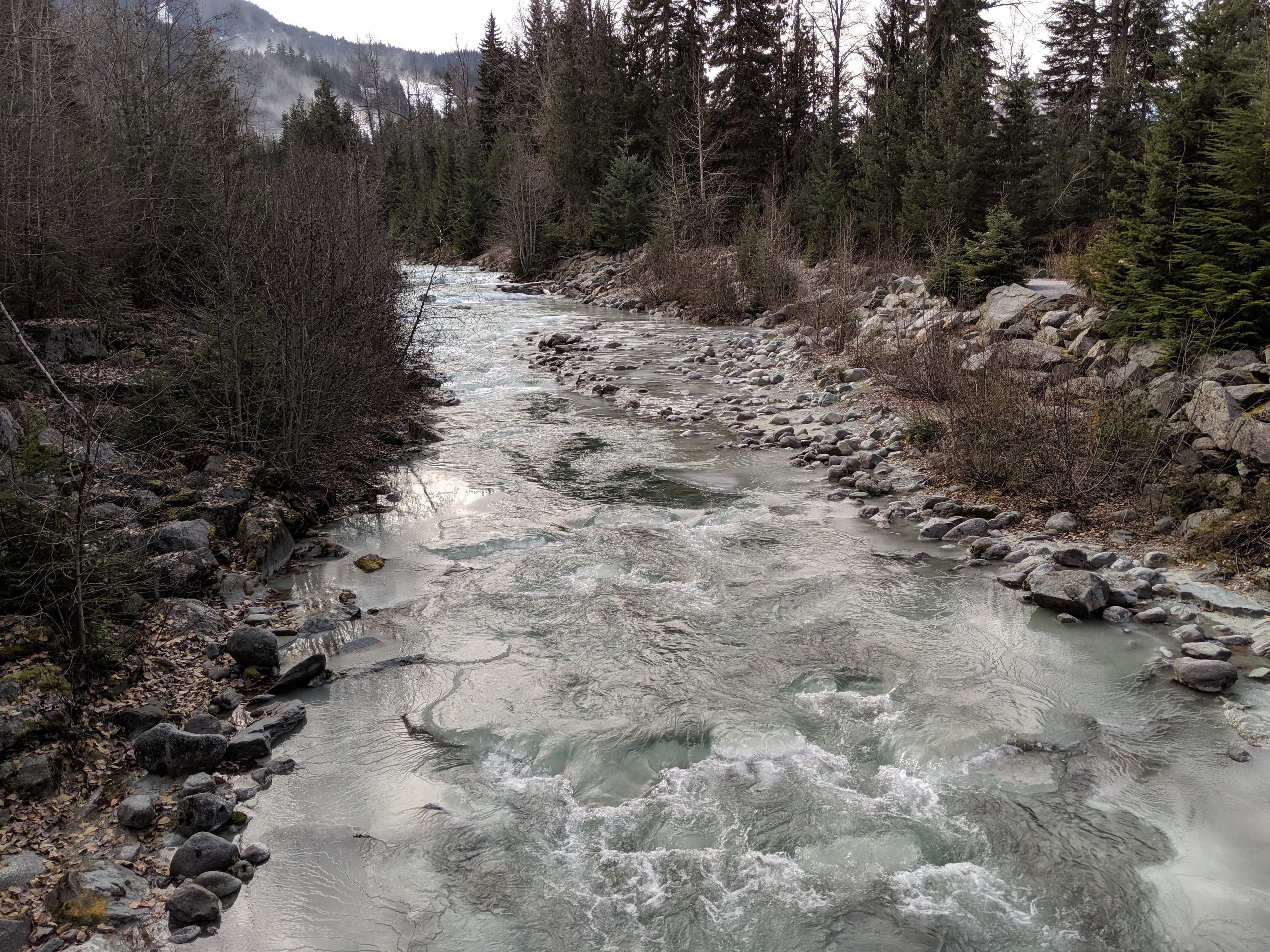 Mountain river in BC